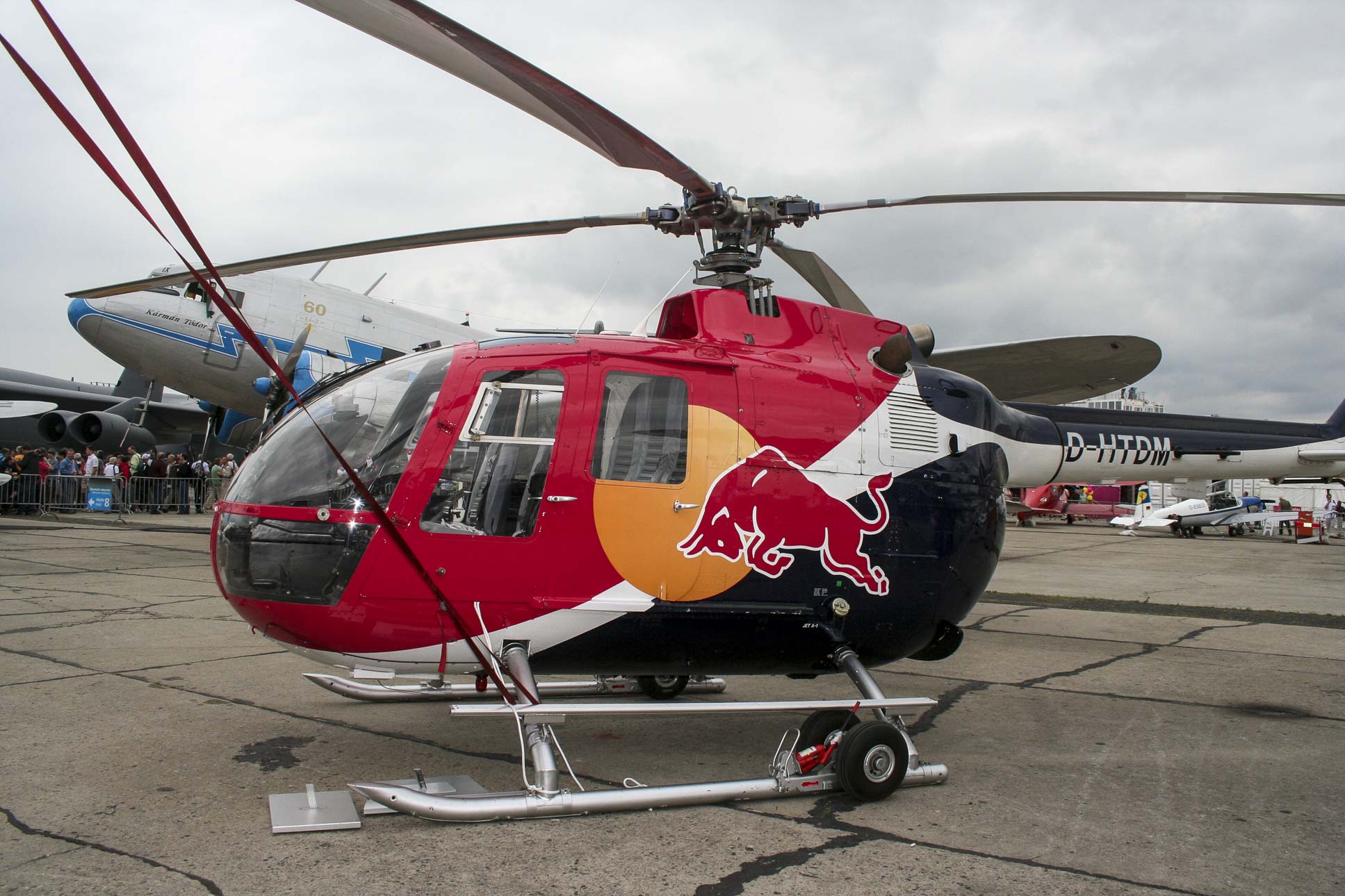 MBB Bo-105 Red Bull