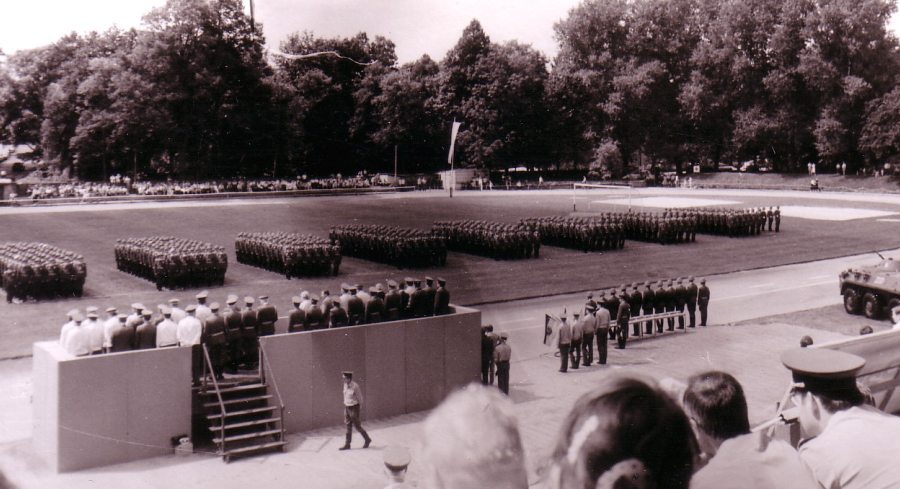 Ernennung im Stadion Löbau