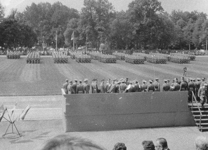 Ernennung im Stadion Löbau
