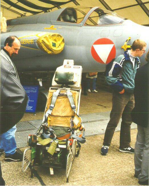 Saab 35 Draken + Schleudersitz Österreich