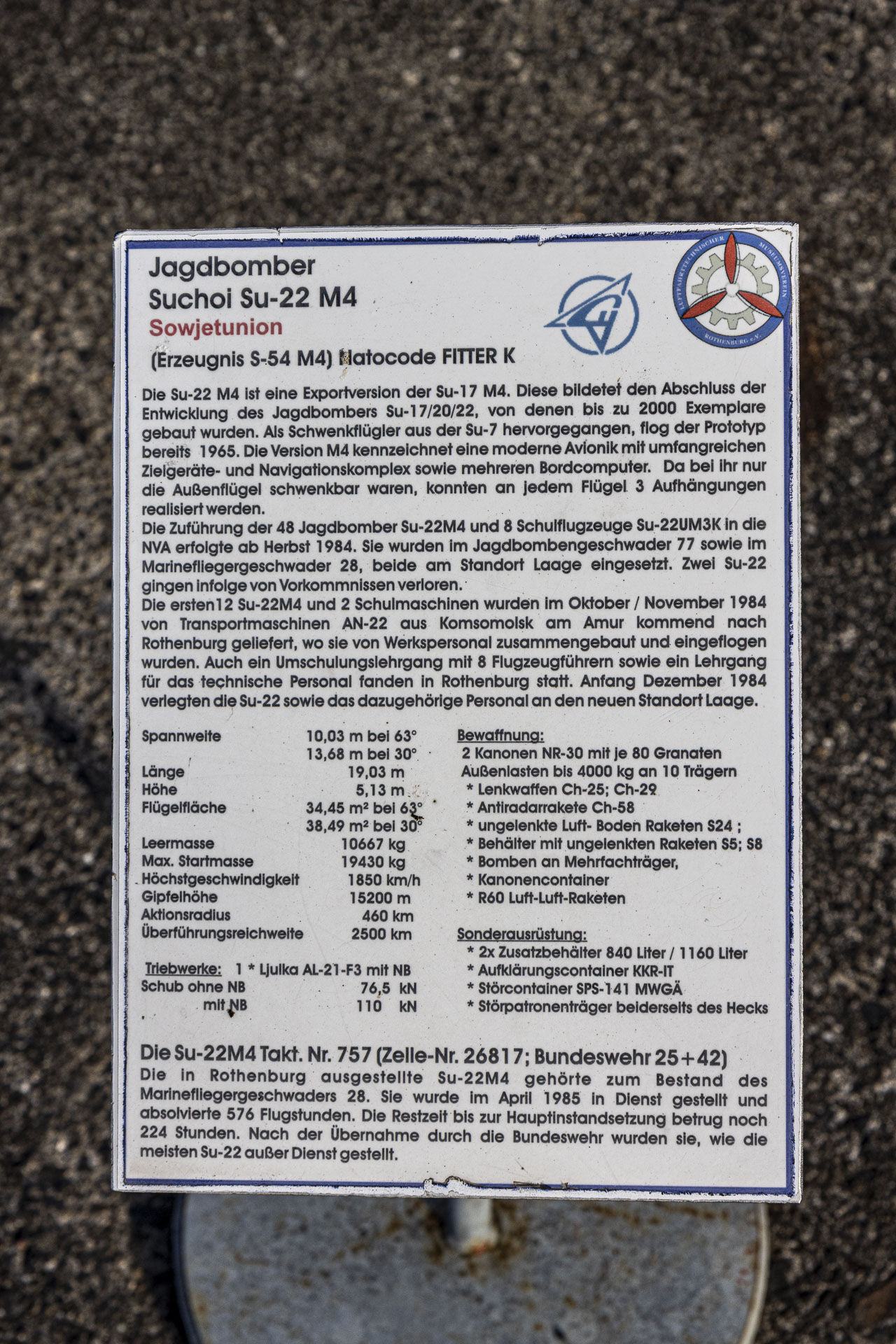 Suchoi Su-22 M4 Fitter K